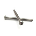 Stainless allen head pan machine screw